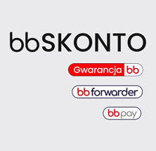 bbSKONTO z opcja Gwarancji Zapłaty  <br> oraz z oznaczeniami na Trans.eu
